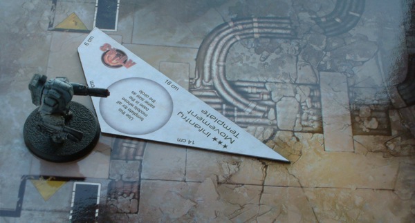 Example of first step in moving a model