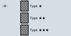 GIMP "Type" layers